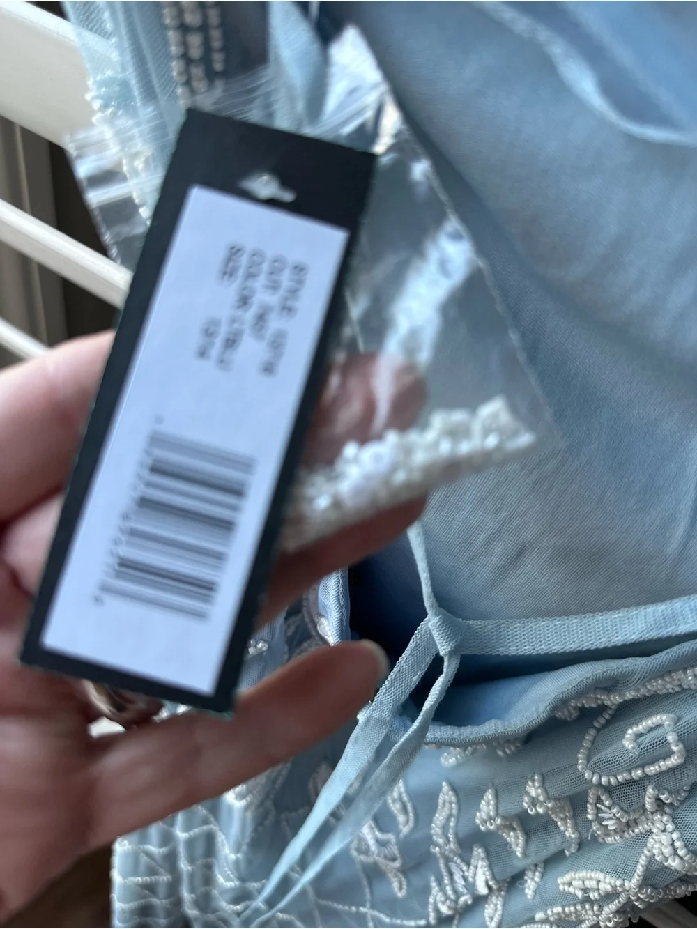 Jump Light Blue Embellished Maxi Dress
